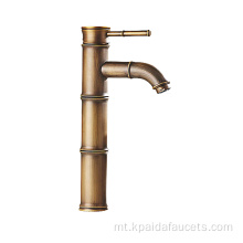 Faucet tal-baċin tal-kaskata tal-kaskata waħda